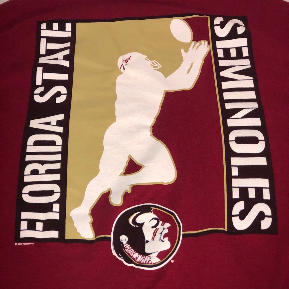 FSU Florida State Seminoles Graphic Shirt Medium - Picture 5 of 7